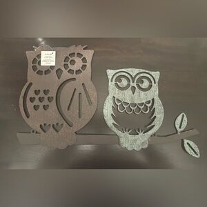 🦉 Hobby Lobby Metal Owl Wall Art – NWT